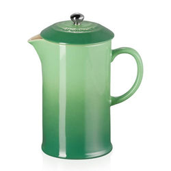 Le Creuset 1L Bamboo stoneware cafetière with stainless steel knob, durable, dishwasher safe, scratch-resistant – Keans