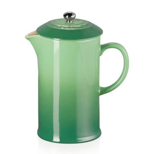Le Creuset 1L Bamboo stoneware cafetière with stainless steel knob, durable, dishwasher safe, scratch-resistant – Keans