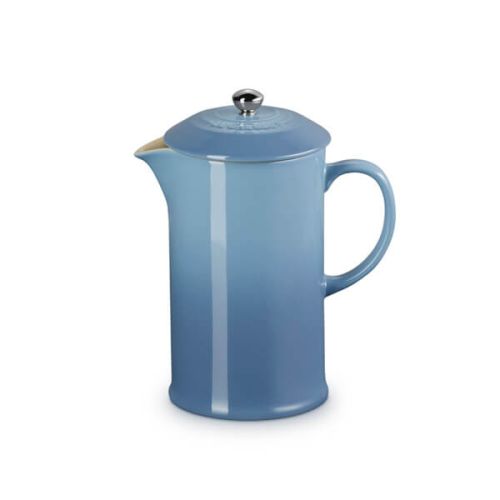 Le Creuset 1L Cafetiere with Metal Press Chambray