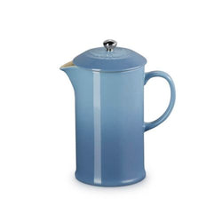 Le Creuset 1L Chambray Stoneware Cafetière with stainless steel knob, durable, dishwasher safe – Keans Claremorris