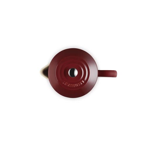 Le Creuset Stoneware 1L Cafetière in Garnet red, durable French press coffee maker – Keans Claremorris