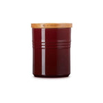 Load image into Gallery viewer, Le Creuset Medium Storage Jar with Wooden Lid Rhone
