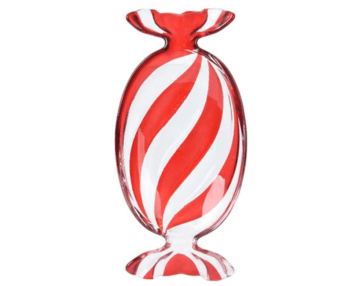 Hand-Painted Glass Candy Tray - Image 2