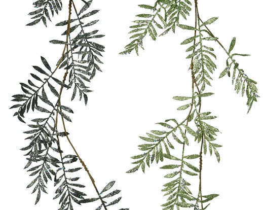 Assorted glitter paper garland 120cm long, 3x12cm pieces, sparkly decoration by Keans Claremorris