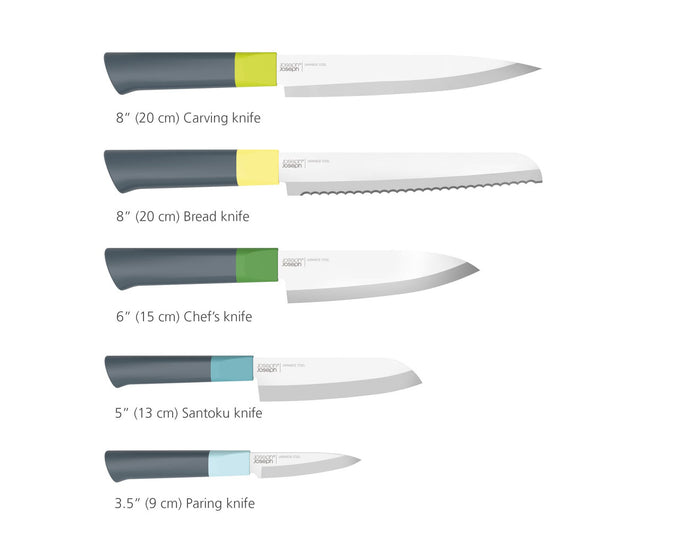 Joseph Joseph Duo 5Piece Knife Block Set - Image 2