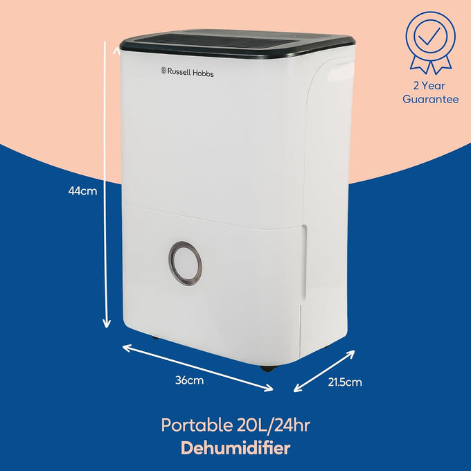Russell Hobbs 20L Dehumidifier - Image 2