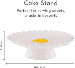 Price & Kensington Daisy Cake Stand 27cm