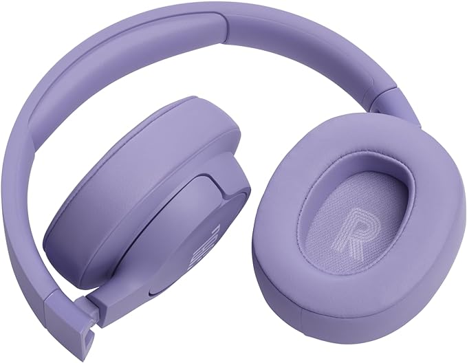 JBL Tune 720BT purple over-ear wireless headphones with long battery life, available at Keans Claremorris.