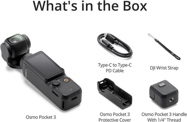 DJI Osmo Pocket 3 Handheld Stabilized 4K Camera, Compact Gimbal, High-Quality Video | Keans Claremorris