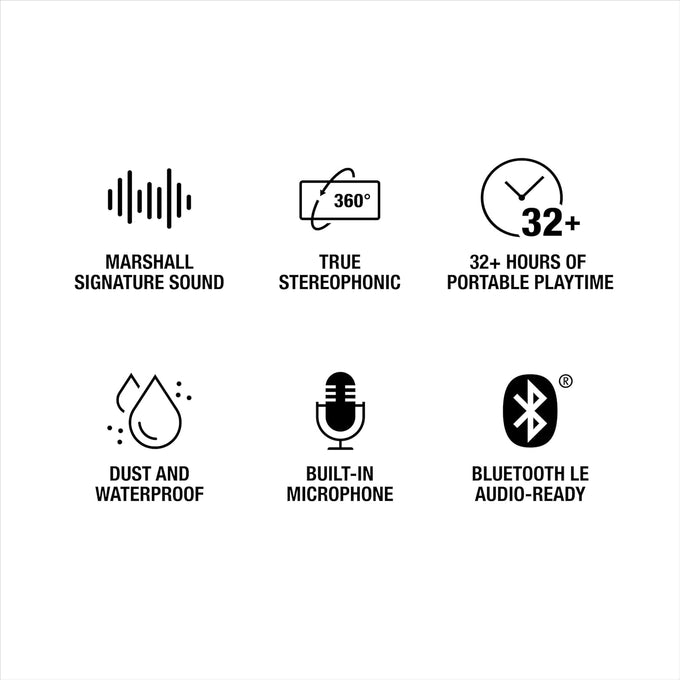 Marshall Emberton III Black & Brass | 1006884 - Image 12