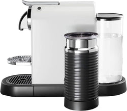 Delonghi Citiz Nespresso Coffee Machine White with Aerroccino