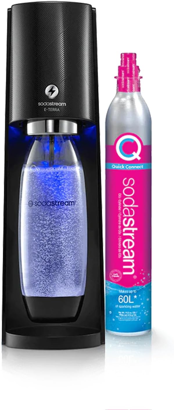 Sodastream E-Terra Starter Kit + CO2 Cylinder - Image 1
