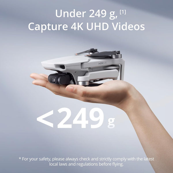 DJI Mini 4K Drone CP.MA.00000798.01 compact camera drone with 4K video, lightweight design - available at Keans Claremorris