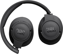 JBL Tune 720BT Black over-ear wireless headphones with deep bass, Bluetooth, from Keans Claremorris store.