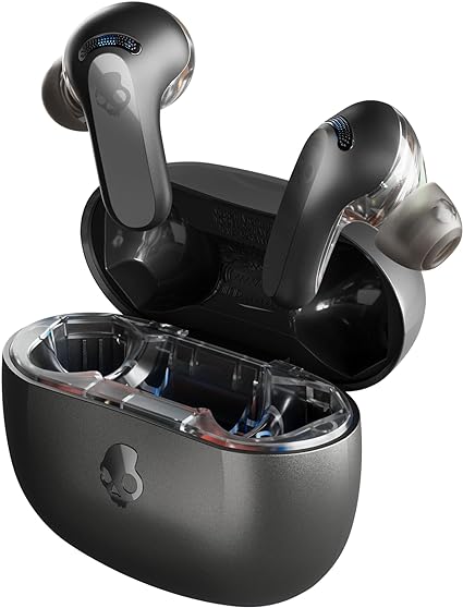 Skullcandy Rail ANC True Wireless In-Ear Earbuds with Noise Cancelling, 27H Battery, Multipoint Pairing – Keans Claremorris