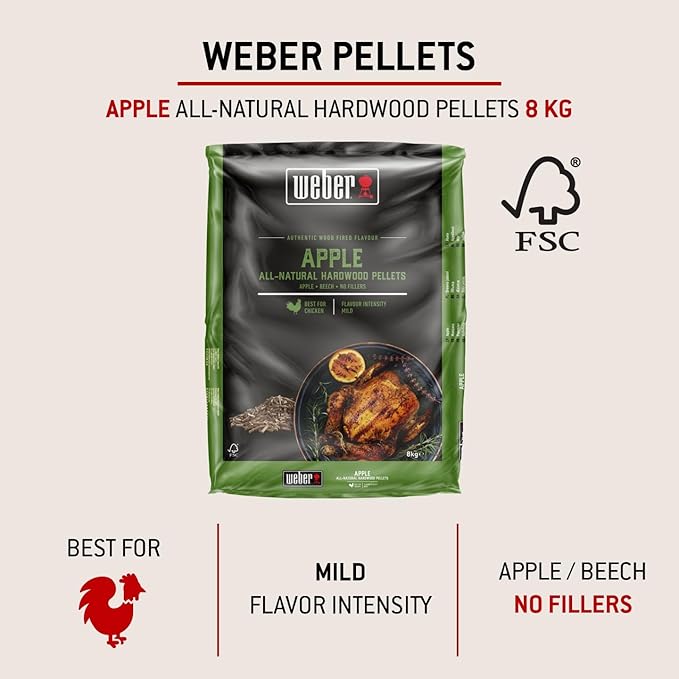 Weber Wood Pellets Apple - Image 3