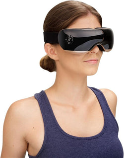 Black eye massager for relaxation and stress relief, available at Keans Claremorris.