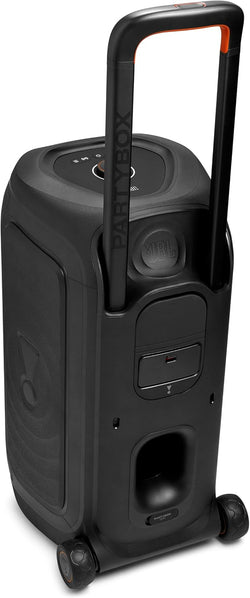 JBL Portable Party Speaker Replaceable Battery with Wheels UK| JBLPB330BLKUK