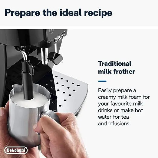 Delonghi ECAM220.22.GB Magnifica Start Automatic Coffee Machine Grey / Black - Image 4