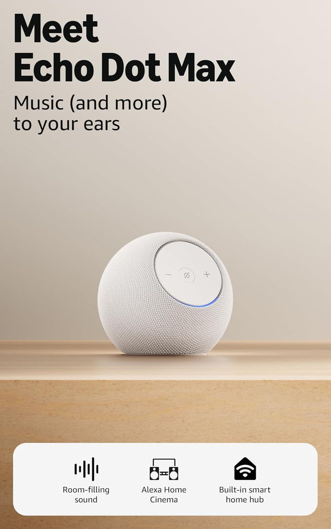 Amazon Echo Dot Max White Glacier | 647961 - Image 2