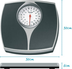 Speedo Dial Platinum Charcoal Scale - 136Kg Salter