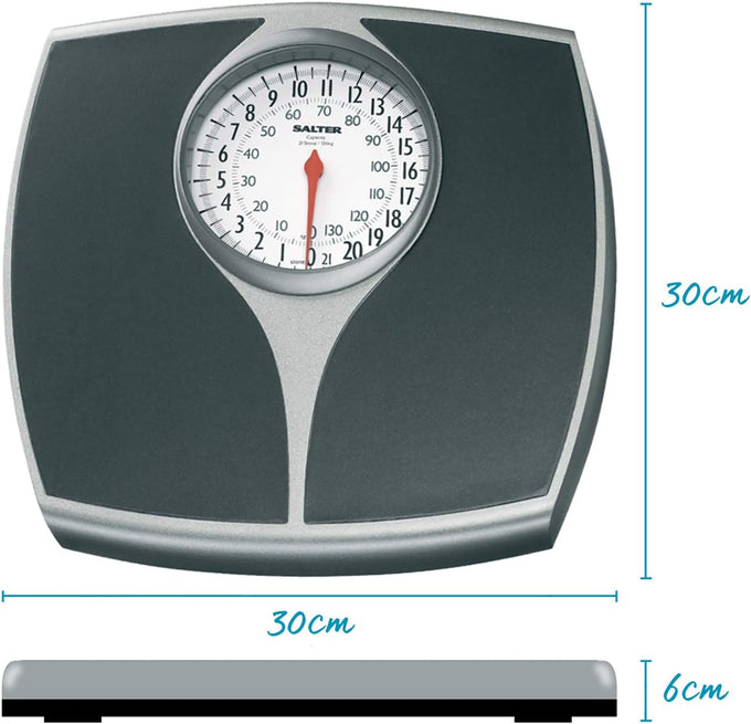 Speedo Dial Platinum Charcoal Scale - 136Kg Salter - Image 3
