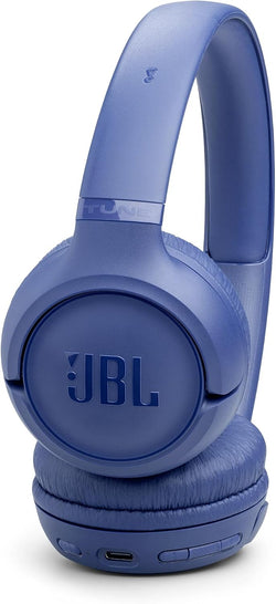 JBL Tune 530BT Wireless On-Ear Headphones 76H Battery Blue| JBLT530BTBLUEU