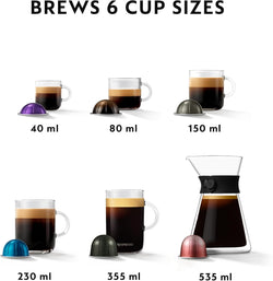 Delonghi Nespresso Vertuo Lattissima, Black