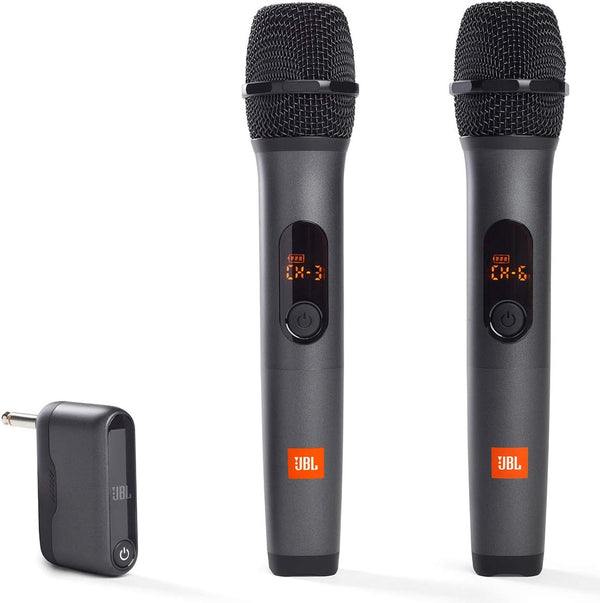 JBL 2x Wireless Microphone Set with dual-channel receiver, 6-hour battery, crystal clear JBL Pro Sound – Keans Claremorris