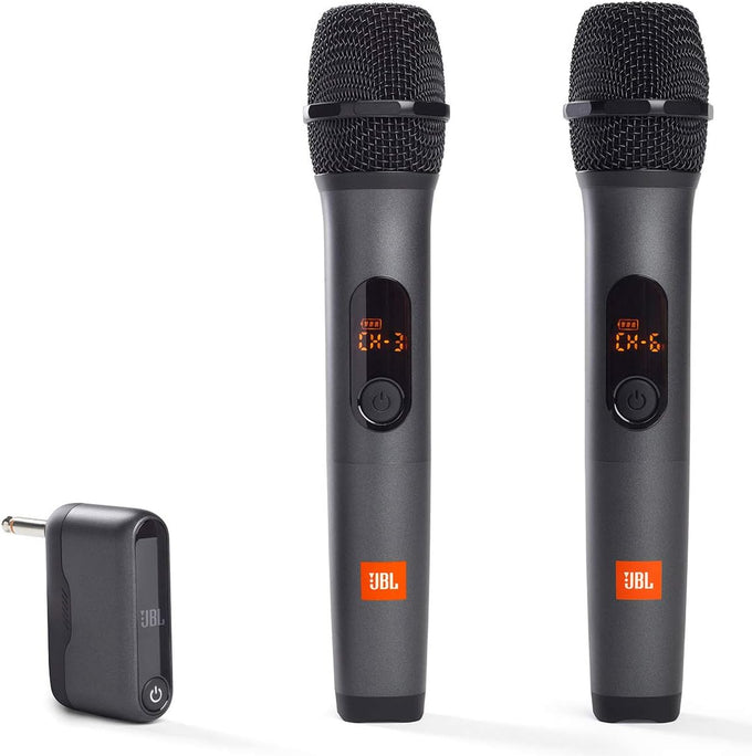 JBL 2x Wireless Microphone Set with dual-channel receiver, 6-hour battery, crystal clear JBL Pro Sound – Keans Claremorris