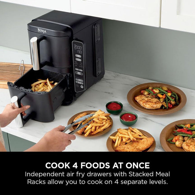 Ninja Double Stack 2-Drawer Air Fryer 7.6L | SL300UK - Image 9