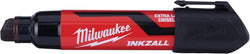 Milwaukee Inkzall Black XL Chisel Tip Marker (1pk)