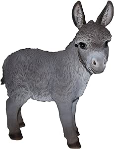 Vivid Arts Real Life Grey Donkey Figurine NF Donkey D, 20.5x9x24.5 cm, available at Keans Claremorris