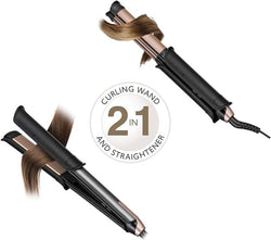 Remington ONE Straight & Curl Styler S6077 – versatile hair straightener and curler, available at Keans Claremorris