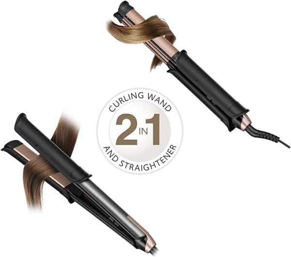Remington ONE Straight & Curl Styler S6077 – versatile hair straightener and curler, available at Keans Claremorris