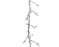 White Berry Garland – 130 cm
