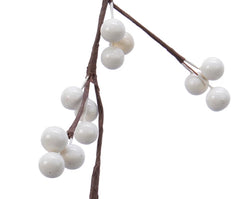 White Berry Garland – 130 cm