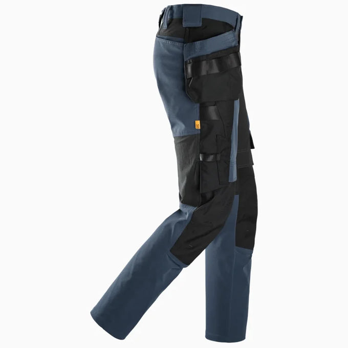 Snickers Allround 4-Way Stretch Trousers Holster – Navy/Black - Image 3