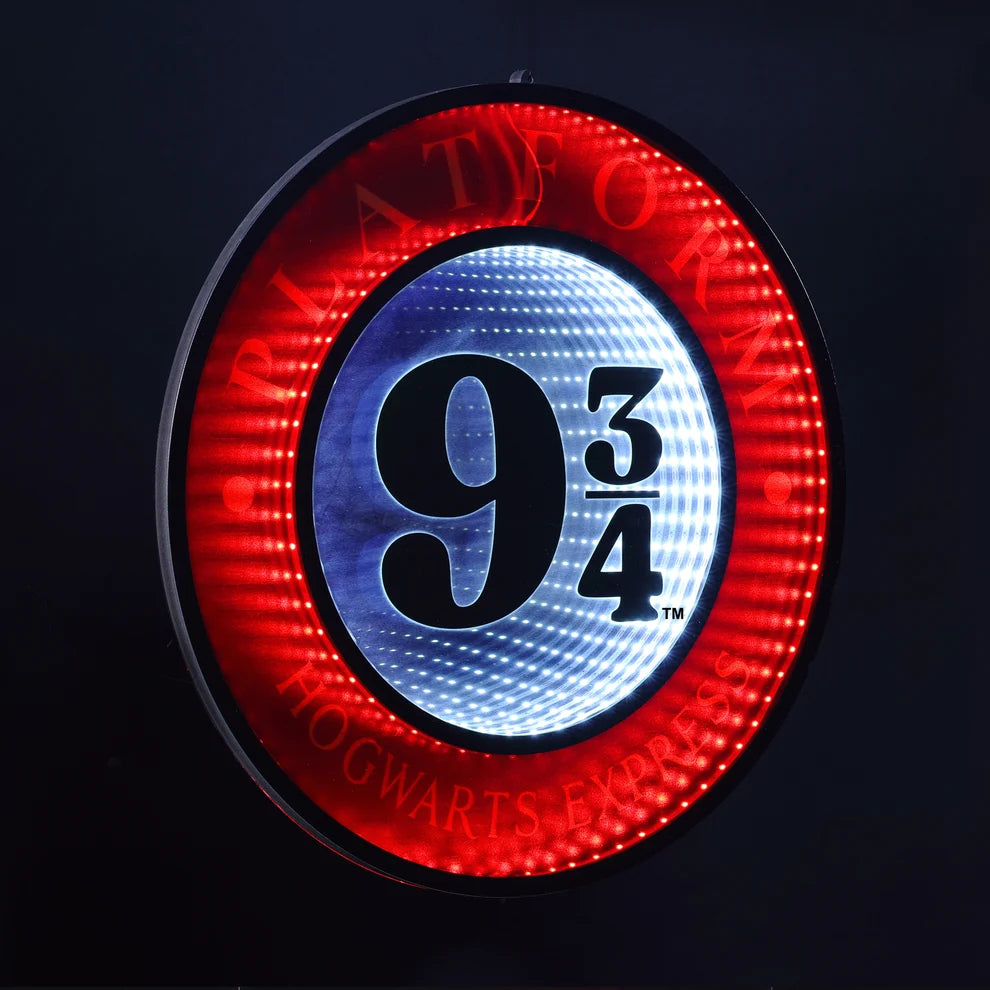 45cm Platform 9 3/4 Sign Infinity Light - Image 1