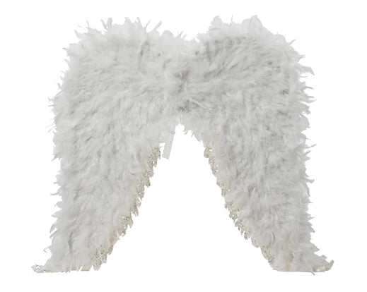 Wings Feather White L.84cm X W.80cm X H.1cm - KeansClaremorris