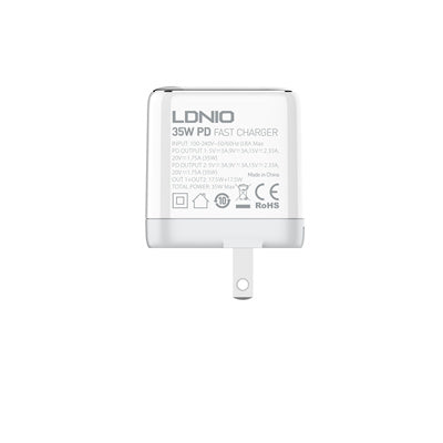 LDNIO 35W Dual USB Fast Charger - Image 2