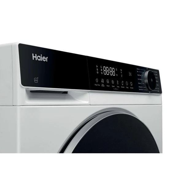 Haier X Series 5 10 Kg 1400 Rpm Freestanding Washer Dryer White Display Zoomed In