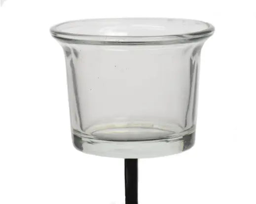 Tealightholder Glass, Clear D.6Cm X H.10Cm - Image 1