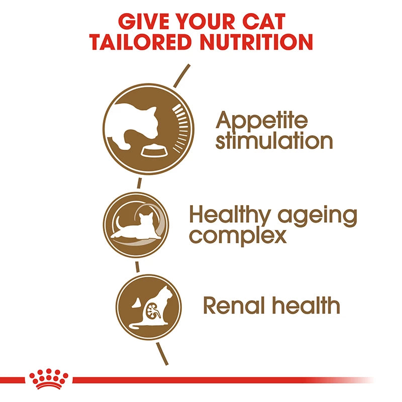 Royal Canin Senior Cat Ageing 12+ Dry Food 2kg – Nutritional Support for Older Cats | Keans Claremorris