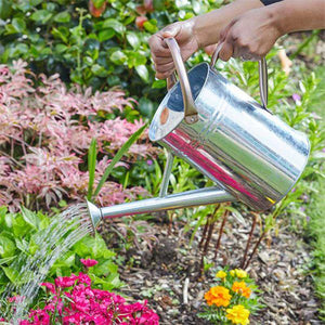 Smart Garden Watering Can - St Steel 4.5L (6514001