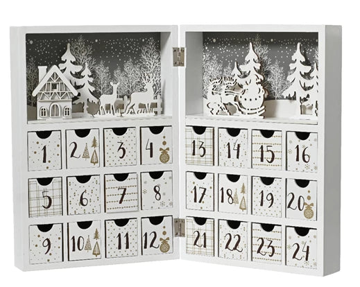 Advent Calendar – Contemporary White