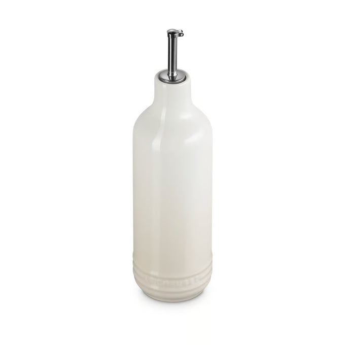 Le Creuset Stoneware Signature Oil Cruet 600ml Meringue - Image 2