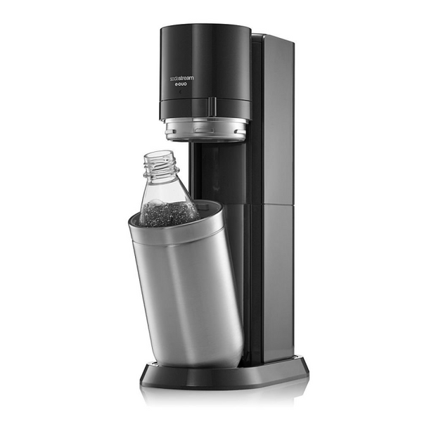 Sodastream Duo Sparkling Water Maker Kit with Quick Connect CO2, glass & plastic bottles, black – Keans Claremorris