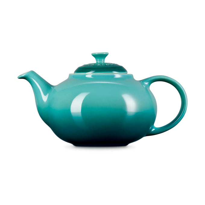 Le Creuset 1.3L Classic Teapot Blue Riviera w/Infuser - Image 3