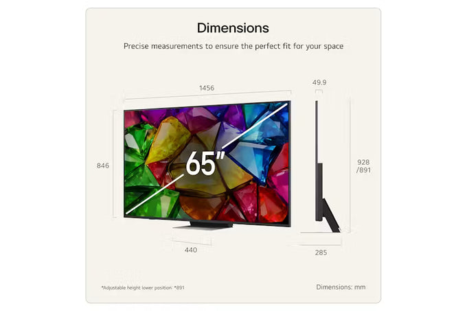 LG Mini RGB Evo AI MRGB88 65" 2026 4K Smart Tv| 65MRGB88B6B.AEI - Image 2
